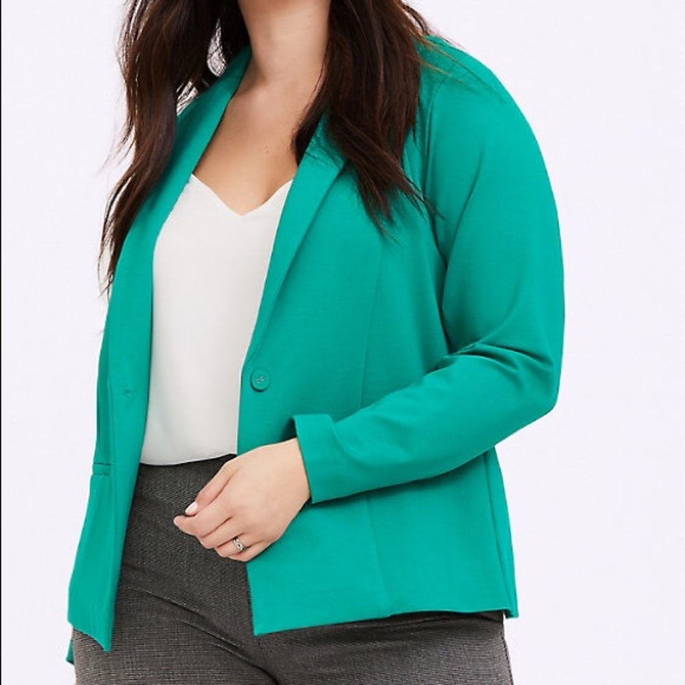 Torrid Emerald Green Blazer